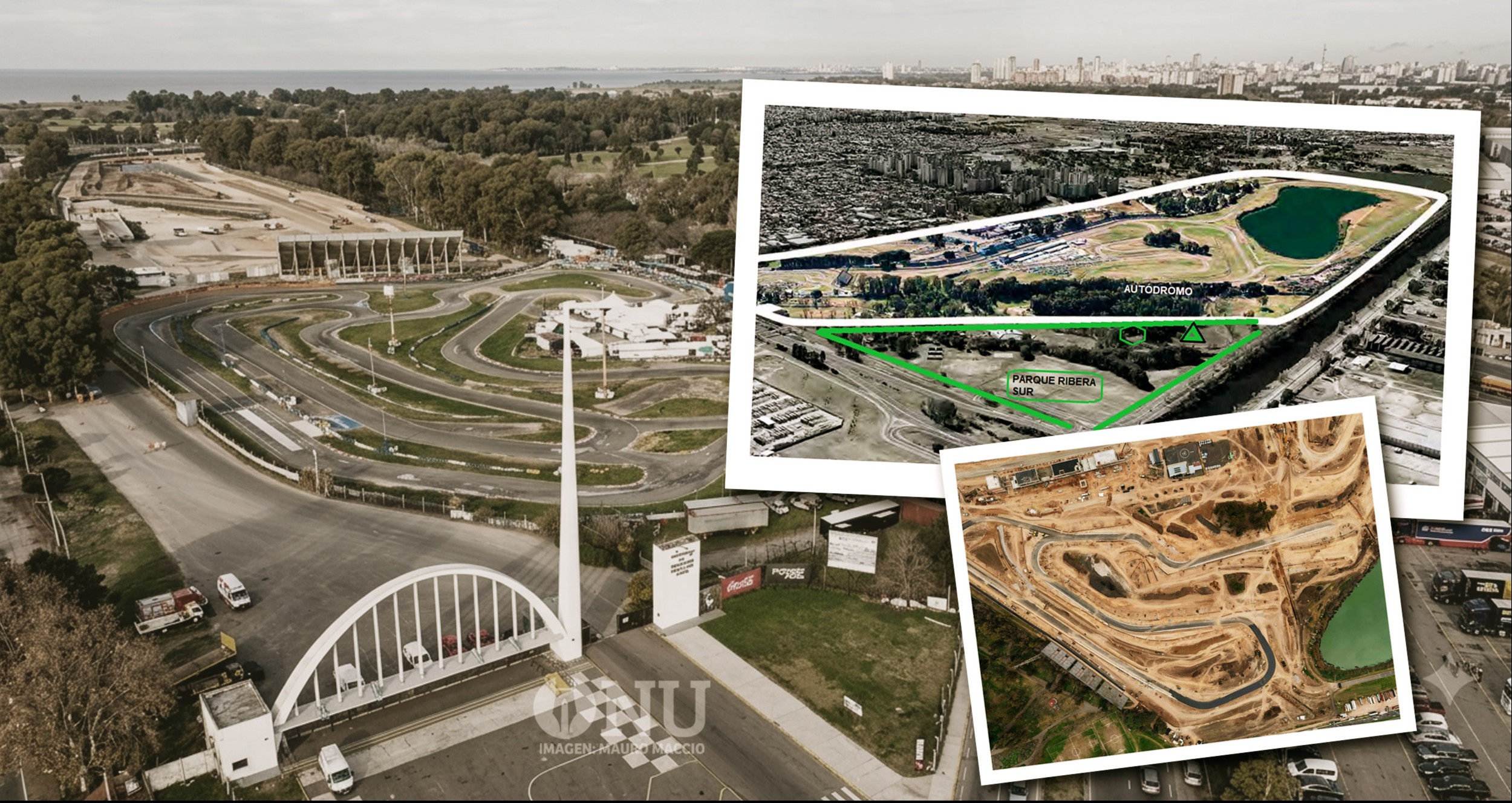 La Noria, un sitio arqueológico en riesgo por las obras del Autódromo