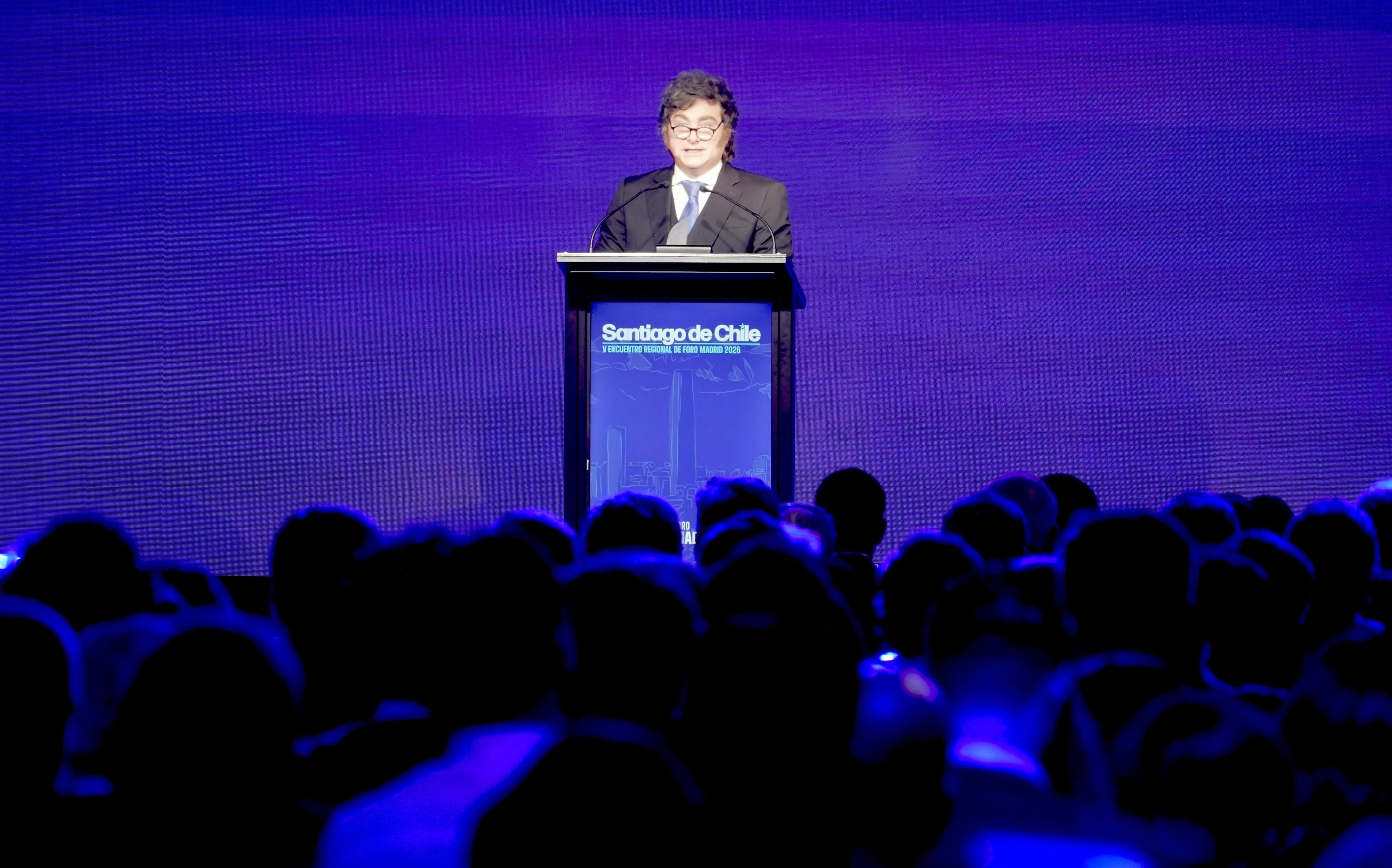 Milei: “El gobierno de Macri se dejó correr por los que tiraron piedras"