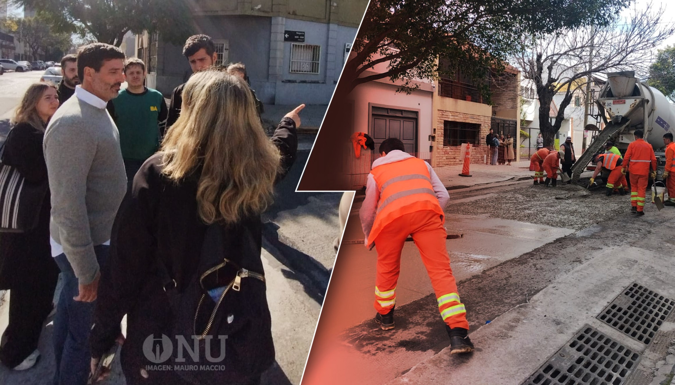 100 metros de asfalto y todo un barrio para escuchar