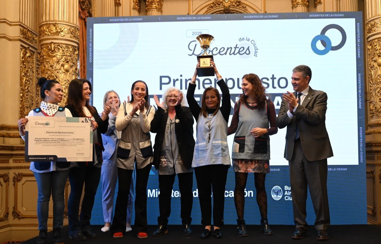 GCBA premió a maestros que impulsan proyectos innovadores para mejorar el aprendizaje