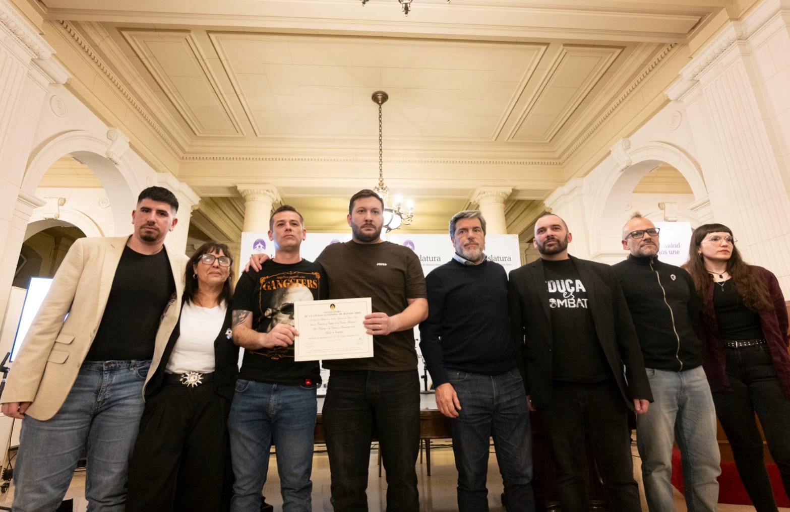 La Legislatura porteña rindió homenaje a las víctimas y sobrevivientes de Cromañón