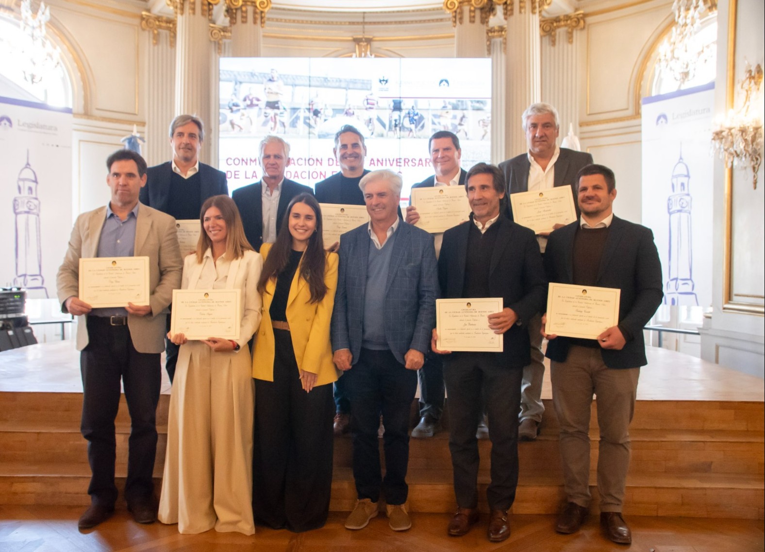 La Legislatura porteña reconoció a la Fundación Espartanos
