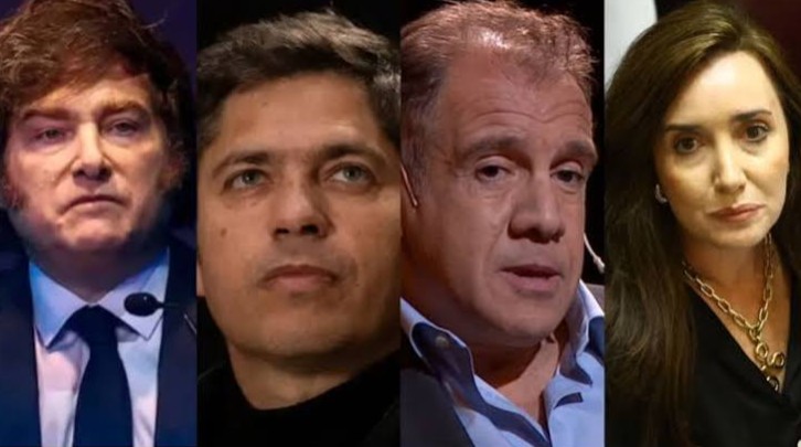 Encuesta: qué emociones generan Milei, Kicillof, Villarruel y Hadad
