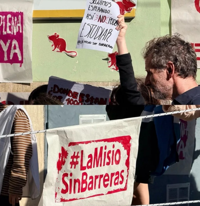 Sin ascensor y con una obra inconclusa: el reclamo de una escuela porteña