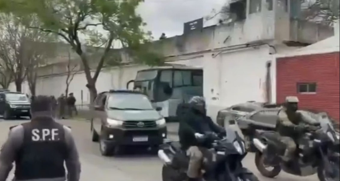 Empezó el traslado de presos del penal de Devoto a la nueva cárcel de Marcos Paz