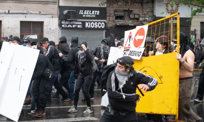 incidentes marcha universitaria