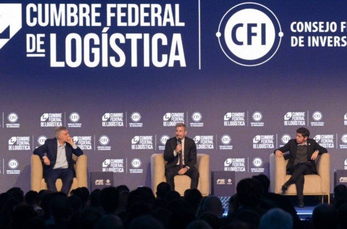 Frigerio pone los puertos en el centro del mapa federal
