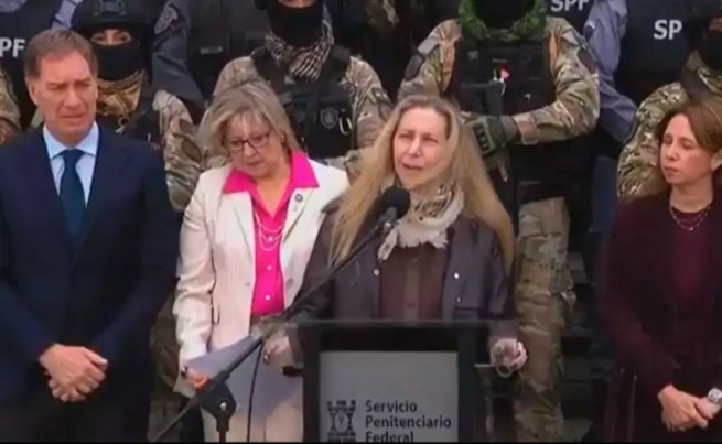Karina Milei y Monteoliva dieron detalles sobre el traslado de presos de Devoto