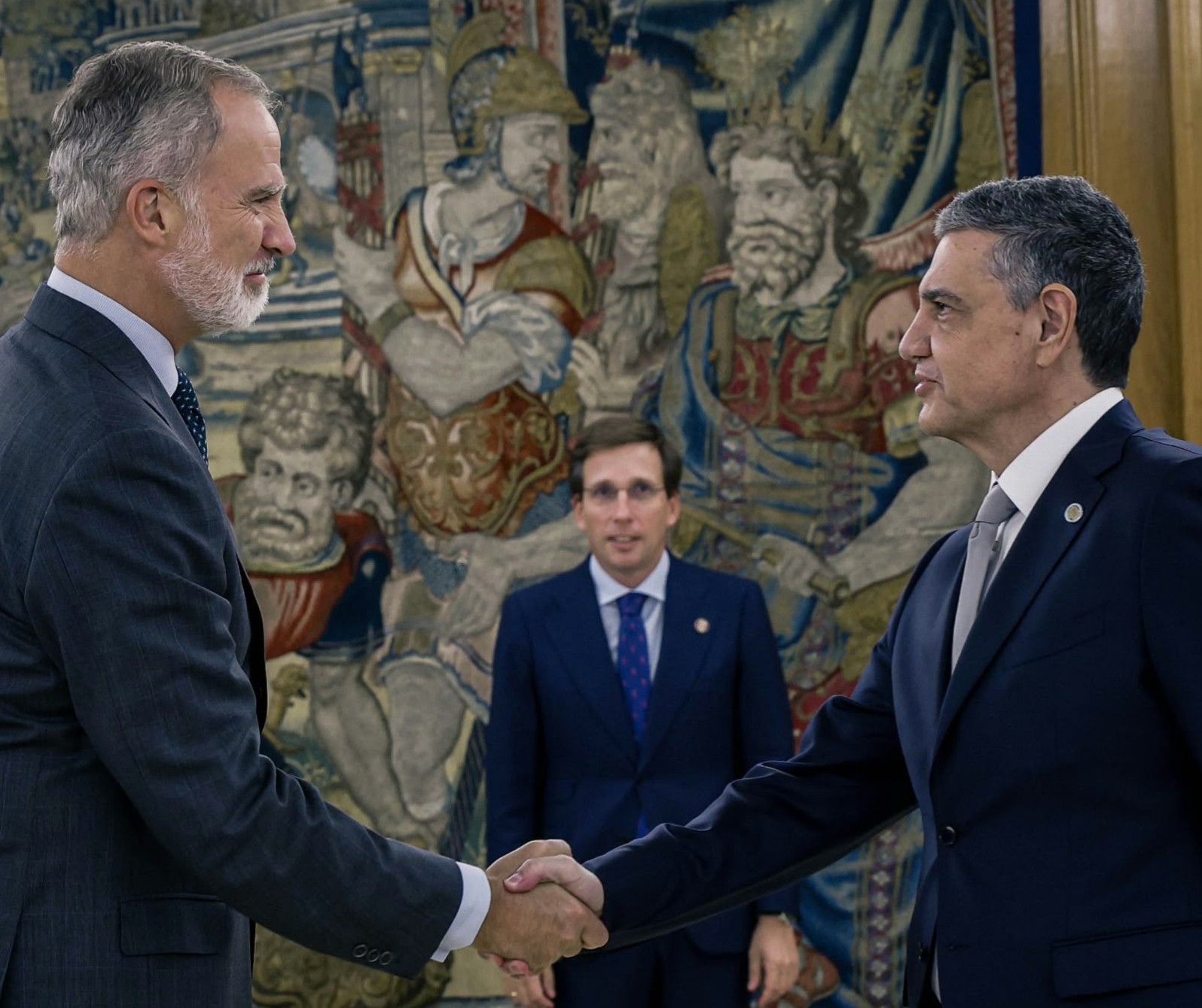 Jorge Macri afianza su agenda internacional con una audiencia junto al rey de España