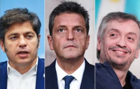 Cumbre de alto voltaje: Máximo, Kicillof y Massa aceleran la unidad peronista