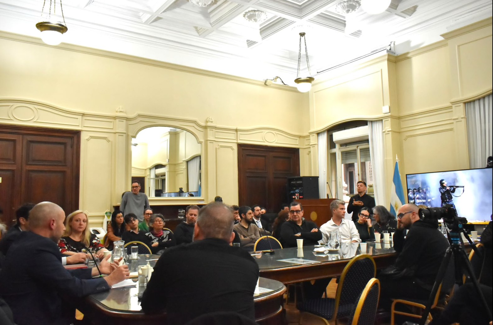 La Legislatura fue sede de un seminario internacional sobre violencia policial